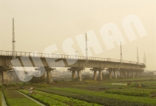 接触网桥钢柱中的应用